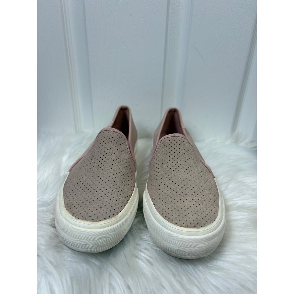 Keds Women's Double Decker Pink Suede Sneakers Size 9 - Picture 2 of 9